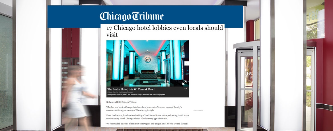 Chicago Tribune Chicago Hotel Lobbies The Jaslin Hotel